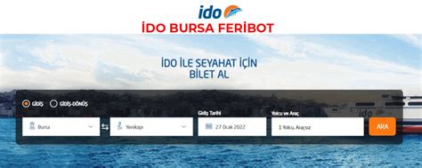 istanbul bursa feribot ücreti